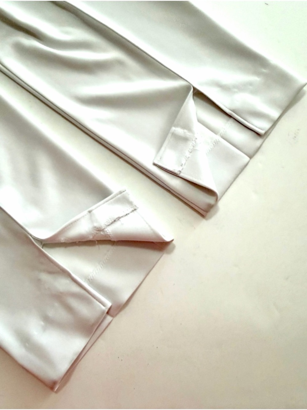 Joseph Ribkoff White Pull On Knit Pants Size 14 Cropped Straight Dress Work - Picture 8 of 12